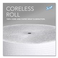 Toilet Tissues | Scott 07005 Essential 3.75 in. x 2300 ft. Septic Safe Coreless JRT - White (12 Rolls/Carton) image number 5