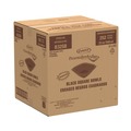 Food Containers & Lids | Dart B32SB PresentaBowls Pro 8.5 in. x 8.5 in. x 2 in. 32 oz. Plastic Square Bowls - Black (4/Carton) image number 0
