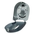 Toilet Tissue Dispensers | Georgia Pacific Professional 59009 10.6 in. x 5.4 in. x 11.3 in. Jumbo Jr. Single Roll Bathroom Tissue Dispenser - Translucent Smoke image number 2
