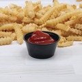 Cups | Dart P200BLK 2 oz. Polystyrene Portion Cups - Black (2500/Carton) image number 3
