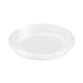 Food Containers & Lids | SOLO LG8R-0090 Bare Eco-Forward ProPlanet Seal RPET Plastic Deli Container Recessed Lids Fits 8 oz. Volume Capacity - Clear (50/Pack, 10 Packs/Carton) image number 1