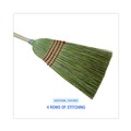 Brooms | Boardwalk BWK920YCT 55 in. Mixed Fiber Maid Broom - Natural (12/Carton) image number 4