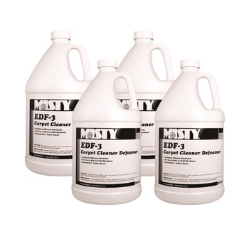 Misty 1038773 1 Gallon Bottle EDF-3 Carpet Cleaner Defoamer (4/Carton)