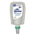 Soap Refills | Dial Professional 32106CT 1 Liter CleanPlusGentle Antibacterial Foaming Hand Wash Refill for FIT Touch Free Dispenser - Fragrance Free (3/Carton) image number 1