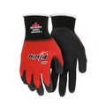 Gloves & Glove Accessories | MCR Safety N96970S Ninja BNF Gloves - Small/Black/Red (1-Dozen) image number 0