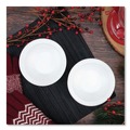 Bowls | Dart 12BWWQR 12 oz. Quiet Classic Laminated Foam Dinnerware Bowls - White (125/Pack) image number 6