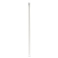 Straws/Stems/Sticks | Boardwalk BWKJSTW1025RW 10.25 in. Wrapped Jumbo Polypropylene Straws - Red/White Striped (2000/Carton) image number 2