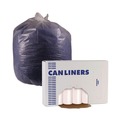 High-Density Trash Bags | Boardwalk Z4824RNKR01 10 Gallon 6 mic 24 in. x 23 in. Perforated Roll High-Density Can Liners - Natural (50 Bags/Roll, 20 Rolls/Carton) image number 2