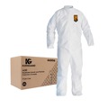 Cleaning Cloths & Wipes | Ansell KCC 46006 A30 Breathable Splash and Particle Protection Coveralls - Triple Extra Large, White (21/Carton) image number 0