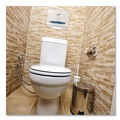 Toilet Seat Cover Dispensers | Scott 09505 17.5 in. x 2.25 in. x 13.25 in. Personal Seat Cover Dispenser - White image number 5