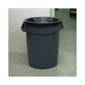 Low-Density Trash Bags | Boardwalk H6036HBK 30 in. x 36 in. 30 gal. 0.65 mil Linear Low Density Industrial Flat Pack Can Liners - Black (200/Carton) image number 4