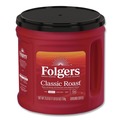 Coffee - Caffeinated | Folgers 2550030407 25.9 oz. Canister Classic Roast Ground Coffee (6/Carton) image number 2