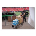 Carts & Trucks | Rubbermaid Commercial 2173663 0.5 mph to 3 mph DC Motor 60 V Lithium-Ion Battery Motorized Kit for 24 in. x 48 in. Platform Trucks - Medium Black/Red image number 4