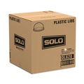 Cup Lids | SOLO DL620 2.5 oz to 9 oz Plastic Dome-Top Cold Cup Lids - Clear (2500/Carton) image number 1
