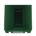 Indoor Waste Receptacles | Rubbermaid Commercial FG354007GRN 23 Gallon Slim Jim Recycling Container with Venting Channels - Green image number 4