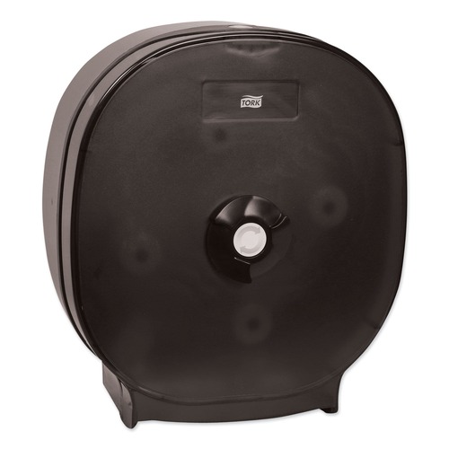 Toilet Tissue Dispensers | Tork 88411 15 x 6 x 13.7 4-Roll Tissue Dispenser - Translucent Black (1/Carton) image number 0