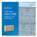 Perforated Roll & Hand Towels | Scott 03650 9.2 in. x 9.4 in. Multi-Fold Towels - White (3000/Carton) image number 5