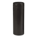 Low-Density Trash Bags | Earthsense Commercial 1507102 56 Gallon 1.25 mil. 43 in. x 48 in. Linear Low Density Recycled Can Liners - Black (100/Carton) image number 3