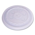 Cup Lids | WinCup 221935 Slotted Plastic Lids for 12 oz to 24 oz Cold Cups and Bowls - Translucent (1000/Carton) image number 0