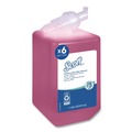 Soap Refills | Scott 91556 Essential 1000 mL Skin Cleanser Refill - Floral Scent (6/Carton) image number 1