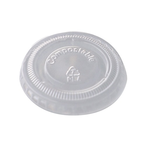 Perforated Roll & Hand Towels | World Centric CPLCS1SN PLA Clear Cold Cup Lids Fits 1 oz Portion Cups Plastic Clear 3000/Carton image number 0