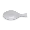 Disposable Spoons | Dixie TM217 Heavy Mediumweight Plastic Cutlery Teaspoons - White (1000/Carton) image number 2