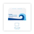 Toilet Seat Covers | Boardwalk BWKK2500B 14.17 in. x 16.73 in. Premium Half-Fold Toilet Seat Covers - White (250/Sleeve, 10 Sleeves/Carton) image number 4