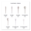 Disposable Knives | Eco-Products EP-S011 6 in. Plantware Compostable Knife Cutlery - Pearl White (1000/Carton) image number 6