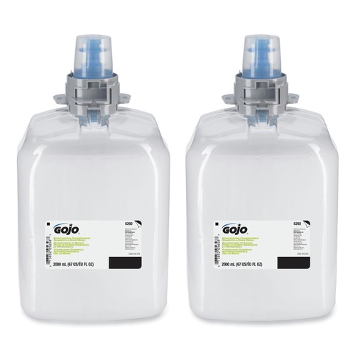 Shampoos, Conditioners, & Body Washes | GOJO Industries 5292-02 2,000 mL Invigorating 3-in-1 Shampoo and Body Wash - Botanical Scent (2/Carton) image number 0