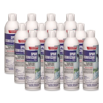 DISINFECTING AND CLEANING SOLUTIONS | Chase Products 5157 16.5 oz. Aerosol Spray Champion Sprayon Spray Disinfectant (12/Carton)