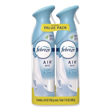 Febreze 80816816 8.8 oz. Aerosol Spray AIR - Linen and Sky (3 Packs/Carton)