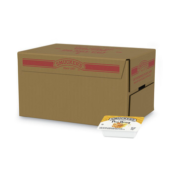 BREAKROOM CONDIMENTS | Smucker's 5150000763 0.5 oz Smucker's Honey Single Serving Packs (200/Carton)