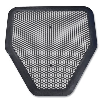 Big D Industries 666800 17.5 in. x 20.5 in. Deo-Gard Disposable Urinal Mat - Mountain Air, Charcoal (6/Carton)