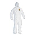 Cleaning Cloths & Wipes | Ansell KCC 44325 A40 Elastic-Cuff and Ankles Coveralls - 2X Large, White (25/Carton) image number 0