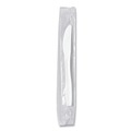 Disposable Knives | SOLO MOW2-0007 Individually Wrapped Regal Mediumweight Plastic Cutlery Knife - White (1000/Carton) image number 0