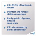 Disinfecting & Cleaning Solutions | Clorox 35420 128 oz. Clean-Up Disinfectant Cleaner Refill - Fresh (4/Carton) image number 10