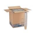 Cups | Dixie 2342R 12 oz Paper EcoSmart Recycled Fiber Hot/Cold Cups - Kraft/Green (1000/Carton) image number 1