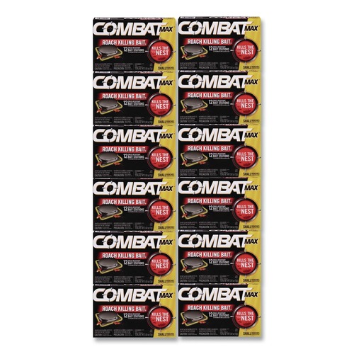 Insecticides | Combat DIA 51910 Small Roach Bait (12/Carton) image number 0