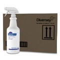 Disinfecting & Cleaning Solutions | Diversey Care 04705. Glance 32 oz. Spray Bottle Glass and Multi-Surface Cleaner - Original (12/Carton) image number 1
