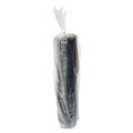 Cup Lids | Boardwalk BWKHOTBL4 Plastic Hot Cup Lids Fits 4 oz. Cup - Black (1000/Carton) image number 3
