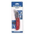 Knives & Multi-Purpose Tools | GreatNeck 12614 1.25 in. Blade 3.5 in. Aluminum Handle Quick Change Lock Back Utility Knife - Red image number 9