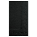 Dinner Napkins | Hoffmaster 180513 15 in. x 17 in. 2-Ply Dinner Napkins - Black (1000/Carton) image number 0