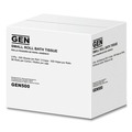 Perforated Roll & Hand Towels | GEN GN500 2 Ply Septic Safe Bath Tissue - White (96/Carton) image number 2