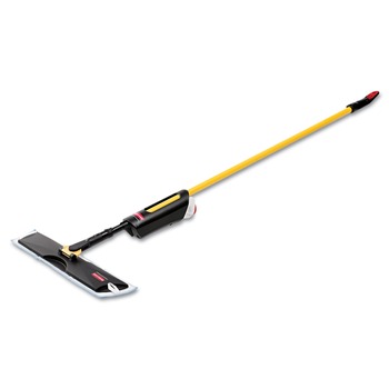 MOPS | Rubbermaid Commercial 3486108 52 in. Steel Handle 18 in. Frame Light Commercial Wet Pad Spray Mop