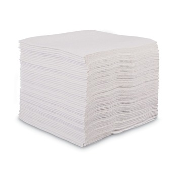Boardwalk BWK-V040QPW 12 in. x 13 in. DRC Wipers - White (1008/Carton)