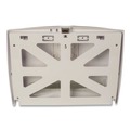 Toilet Seat Cover Dispensers | Scott 09505 17.5 in. x 2.25 in. x 13.25 in. Personal Seat Cover Dispenser - White image number 3