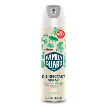 DISINFECTING AND CLEANING SOLUTIONS | SC Johnson 327164 17.5 oz. Aerosol Spray Fresh Scent Disinfectant Spray (8/Carton)