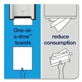 Towel Dispensers | Tork 461002 Image Design Matic 13.58 in. x 8.07 in. x 15.75 in. Hand Towel Roll Dispenser - Stainless Steel (1/Carton) image number 6