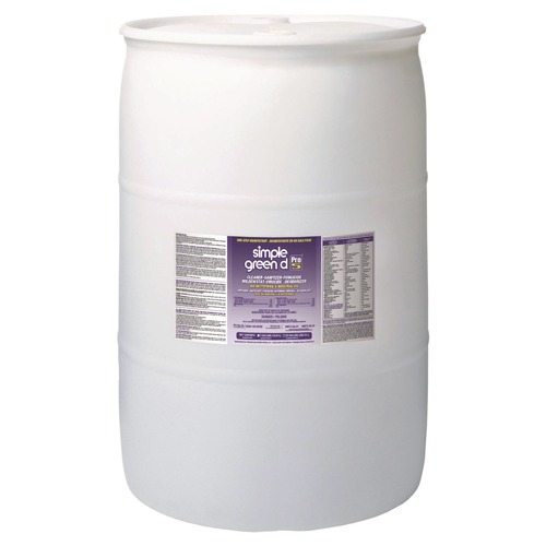 Disinfecting & Cleaning Solutions | Simple Green 3400000130555 55 gal Drum d Pro 5 Disinfectant - Unscented image number 0