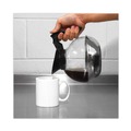 Decanters & Pitchers | Coffee Pro CPU12 12-Cup Unbreakable Stainless Steel/Polycarbonate Regular Coffee Decanter - Black image number 1
